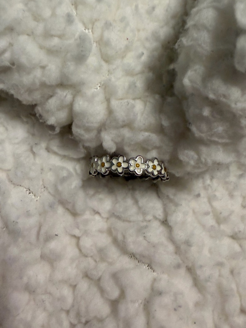 PuraVida Painted Blooms Daisy Ring size 9